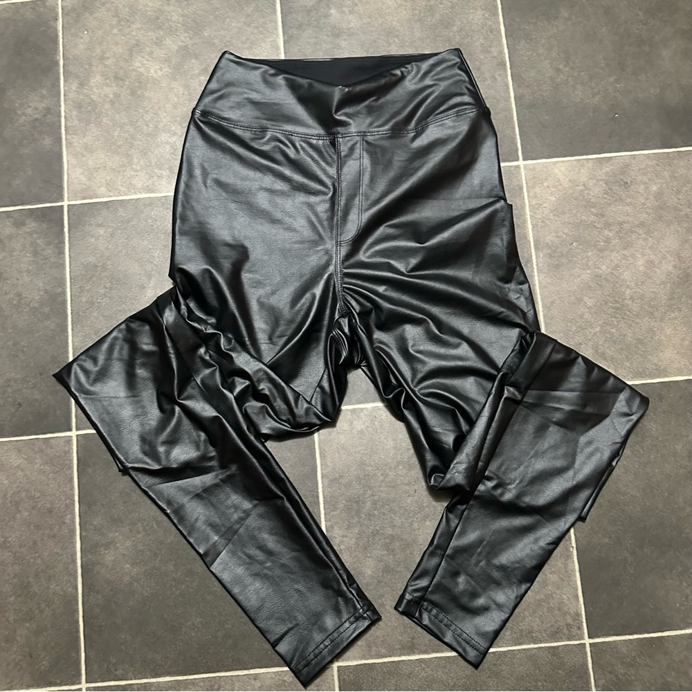 Offline by Aerie Faux Leather Leggings